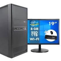 Computador Completo Intel Core I7 8 GB SSD 1TB