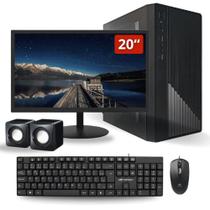 Computador Completo Intel I3 4º Geração 8gb M.2 256gb Monitor 20 W10 - CEV