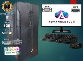 Computador Completo Officer Intel Core i7 RAM 8GB SSD 500GB - Windows 10 - ADVANCEDTECH
