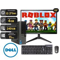 Computador Completo Optiplex 7010 Micro Bluetooth Dell I3 3º Ssd 240gb