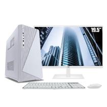 Computador Completo PC Intel Core i5 8GB SSD 480GB Monitor 19.5" CorPC Fit Branco