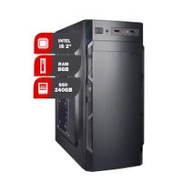 Computador Completo Placa Mãe H61 Core I5 2 8Gb Ssd 240 Computador Completo Placa Mãe H61 Core I5 2 8Gb Ssd 240