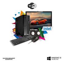 Computador Completo Slim I3 6ªg/4gb/ssd 120/monitor 20/ Wifi - PRIME SHOCK