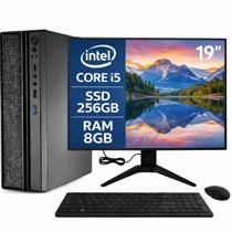 Computador Completo Slim I5 8ª Geração 8GB SSD 256GB Win 11 Computador Completo Slim I5 8ª Geração 8GB SSD 256GB Win 11