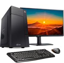 Computador Completo TOB Intel Core i7 4ªGeração Memória 8GB SSD 480GB Teclado Mouse Win10 Trial, Monitor 21" Desktop PC CPU