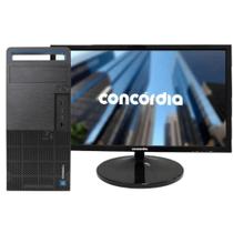 Computador Concórdia Com Monitor 21,5'' Processador Core i5 10400 8GB DDR4 SSD 240GB FreeDos Computador Concórdia Com Monitor 21,5'' Processador Core i5 10400 8GB DDR4 SSD 240GB FreeDos