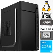 Computador Core I3-3220,8G Ram,240G Ssd,Gt-H61 Slot M2,Linux