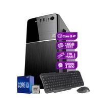 Computador Core i3 4 Ger 16GB 1TB SSD kit teclado e mouse - PC Master - PC MASTER