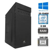Computador Core I5-10400, Placa Mãe H510, 8Gb Ddr4 Ssd 240Gb Computador Core I5-10400, Placa Mãe H510, 8Gb Ddr4 Ssd 240Gb