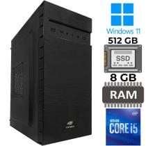 Computador Core I5-10600, 8Gb Ram, Ssd Nvme 512Gb-Win 11 Pro