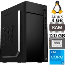 Computador Core I5-2500S,4G Ram,120G Ssd,Gt-H61 M2,Linux