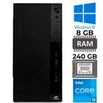 Computador Core i5 4570 4ª Geração, 8GB Memória RAM, 240 GB SSD, Windows 10