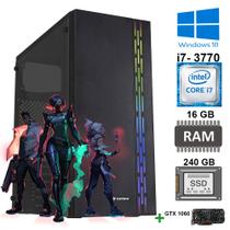 Computador Core i7- 3770 3.4Ghz, Memoria Ram 16GB, SSD 240GB, HD 1TB, Fonte Real 500Wats, Video GTX 6GB DDR5 / 128bits