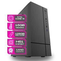Computador CPU Core i5 16gb 128gb ssd nvme kit teclado e mouse PC Master
