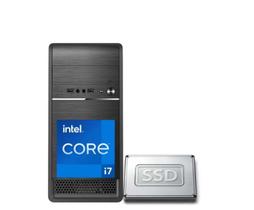Computador Cpu Desktop Intel Core i7 16GB SSD 480GB Windows 10