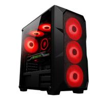 Computador CPU Gamer Amd Ryzen 5 3400G 16gb Ram DDR4 256GB NVMe, Fonte 500W 80 plus c/WIFI