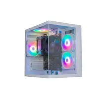 Computador CPU Gamer Amd Ryzen 7 5700g 32gb Ram Ssd 960gb Gabinete Aquário Branco