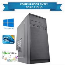 Computador CPU PC Intel Core 2 Duo - Memória 4 GB