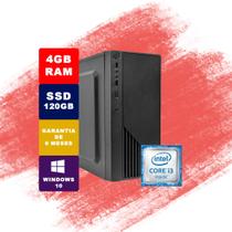 Computador cpu pc Intel Core I3 4gb Ssd 120gb