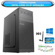 Computador CPU PC Intel Core i5 6ª Geração - Memória 8 GB