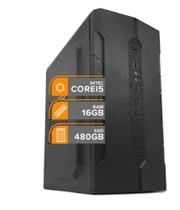 Computador Cpu Pc Torre Intel i5 16Gb Ssd 480Gb wifi