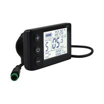 Computador de Bicicleta Flylin S866 Display LCD 24V-48V à Prova d'Água