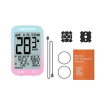 Computador De Bicicleta GPS Sem Fio E À Prova d'Água, Odômetro, Velocímetro, Cronômetro, Acessórios
