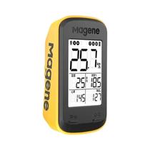 Computador de Bicicleta Inteligente GPS Magene C206 Pro - Sem Fio - Odômetro e Velocímetro
