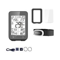 Computador De Ciclismo IPX7 Bluetooth 50 ANT+ GPS IGS320 Com 72 Horas De Duração Da Bateria,