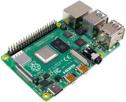 Computador de placa única Raspberry Pi 4 modelo B 2019 (2 GB)