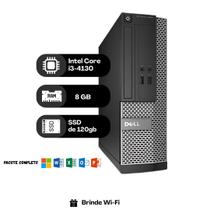 Computador Dell Optiplex 3020 I3-4130 8gb Ssd 120 Wind 10