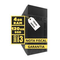 Computador Desktop i3 2 4GB SSD 120GB Barato - TBI