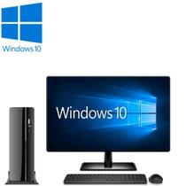 Computador Desktop Processador Intel Core i5 8GB SSD 480GB Monitor 19.5" HDMI Windows 10 CorPC Slim