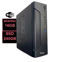 Computador Desktop Slim Intel I5 4a 16gb Ssd 240 Wi-fi