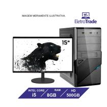 Computador Flex Computer Intel Core i5 8GB HD 500Gb Monitor 17" Windows 10 Computador Flex Computer Intel Core i5 8GB HD 500Gb Monitor 17" Windows 10