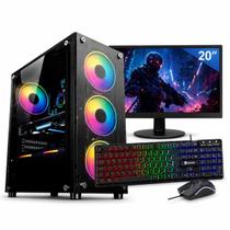 Computador Gamer Amd Ryzen 5600gt 16gb Ssd 480gb Monitor 20 75Hz