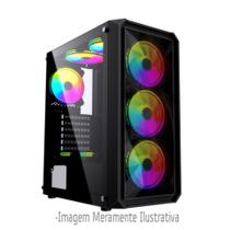 Computador Gamer CertoX STREAM 1057 AMD Ryzen 3 5300G Radeon Graphics 16GB DDR4 480GB SSD C/3 Fans Linux Computador Gamer CertoX STREAM 1057 AMD Ryzen 3 5300G Radeon Graphics 16GB DDR4 480GB SSD C/3 Fans Linux