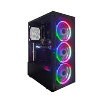 Computador Gamer CertoX Stream AMD 1025 TC Ryzen 5 5600 Geforce RTX 3050 6GB 8GB DDR4 256GB SSD Com 3 Fans Windows 11 Pro Computador Gamer CertoX Stream AMD 1025 TC Ryzen 5 5600 Geforce RTX 3050 6GB 8GB DDR4 256GB SSD Com 3 Fans Windows 11 Pro