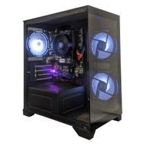 Computador Gamer CertoX STREAM AMD AQ 1011 TC DUAL CHANNEL AMD Ryzen 5 4500 Geforce RTX 3050 16GB DDR4 512GB SSD Com 3 Fans Linux