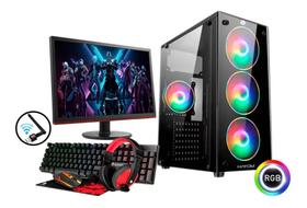 Computador Gamer Completo Intel Core i5 8GB SSD 240gb Monitor 19 Kit Gamer Wifi