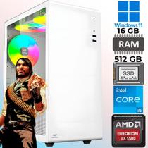 Computador Gamer I5-8400, Ram 16Gb,Ssd 512Gb, Rx5500Xt, W11
