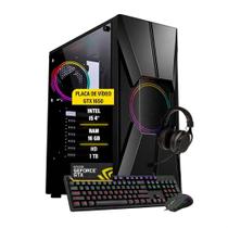 Computador Gamer i5 GTX1650 16gb HD 1Tb SSD 480Gb Fonte 500W