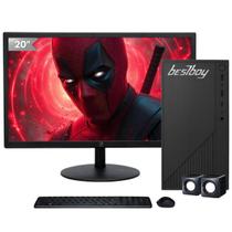 COMPUTADOR GAMER PREMIUM BESTBOY INTEL CORE I5 7º 8GB RAM SSD 240GB 500W MOU TEC MON 20 PRETO