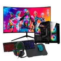 Computador Gamer Preto I5 16gb Ram 240gb Ssd Tela 23 Rx 560 4gb Gabinete + 3 fans Computador Gamer Preto I5 16gb Ram 240gb Ssd Tela 23 Rx 560 4gb Gabinete + 3 fans