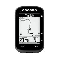 Computador GPS Sem Fio Para Bicicleta Bluetooth 5.0 COOSPO CS500, Odômetro, Velocímetro, Navegação
