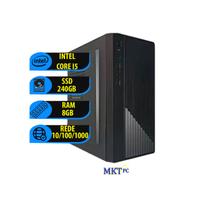 Computador H61 Intel Core i5 (2ª Geração) 8GB SSD 240GB - Alta tecnologia