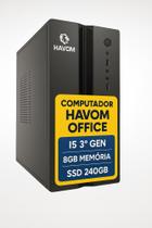 Computador Havon Office - I5 3 Gen, 8gb Memoria, Ssd 240gb