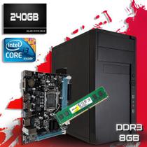 Computador Home CPU Intel Core I3 3240 3,40GHZ 8GB DDR3 SSD 240GB