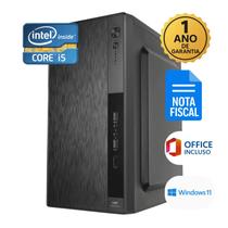Computador Home Office, Intel Core i5, SSD 120GB, 8GB RAM, Windows 11 e Pacote Office Pronto para Uso Computador Home Office, Intel Core i5, SSD 120GB, 8GB RAM, Windows 11 e Pacote Office Pronto para Uso