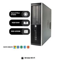 Computador Hp Compaq 8300 Elite Core2Duo E7500 4Gb Ram Ssd 120Gb
